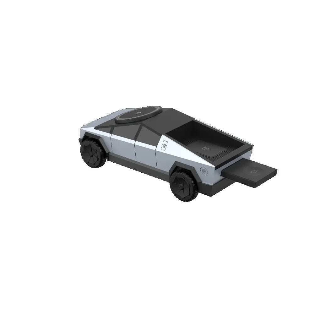 QI2 3 in 1 Magnetic Fast Wireless Charger Cyberdock Phone Stand For Magsafe iPhone 12-17 Apple & Samsung Watch 2-8 Airpods Pro