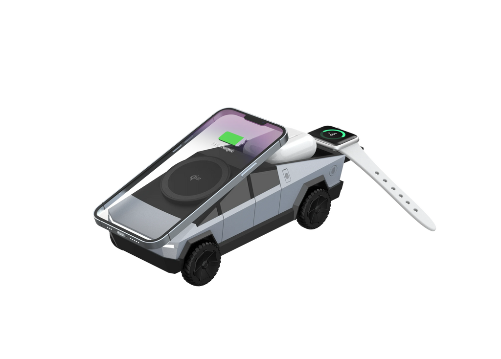 QI2 3 in 1 Magnetic Fast Wireless Charger Cyberdock Phone Stand For Magsafe iPhone 12-17 Apple & Samsung Watch 2-8 Airpods Pro