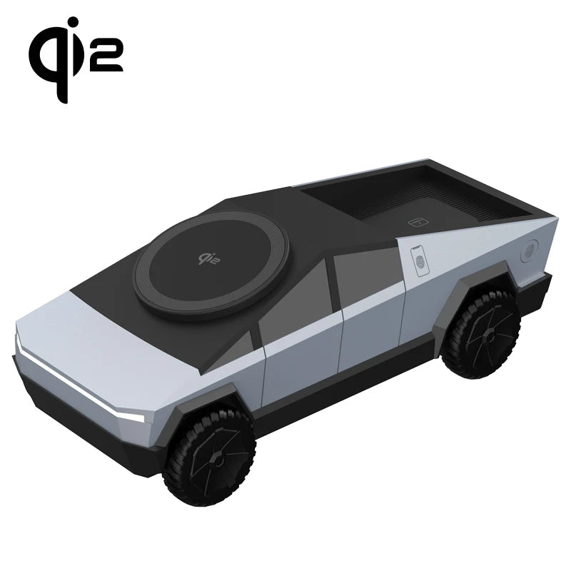 QI2 3 in 1 Magnetic Fast Wireless Charger Cyberdock Phone Stand For Magsafe iPhone 12-17 Apple & Samsung Watch 2-8 Airpods Pro